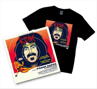 「ロキシー・ザ・ムーヴィー」デラックス・エディションのジャケットとTシャツ。