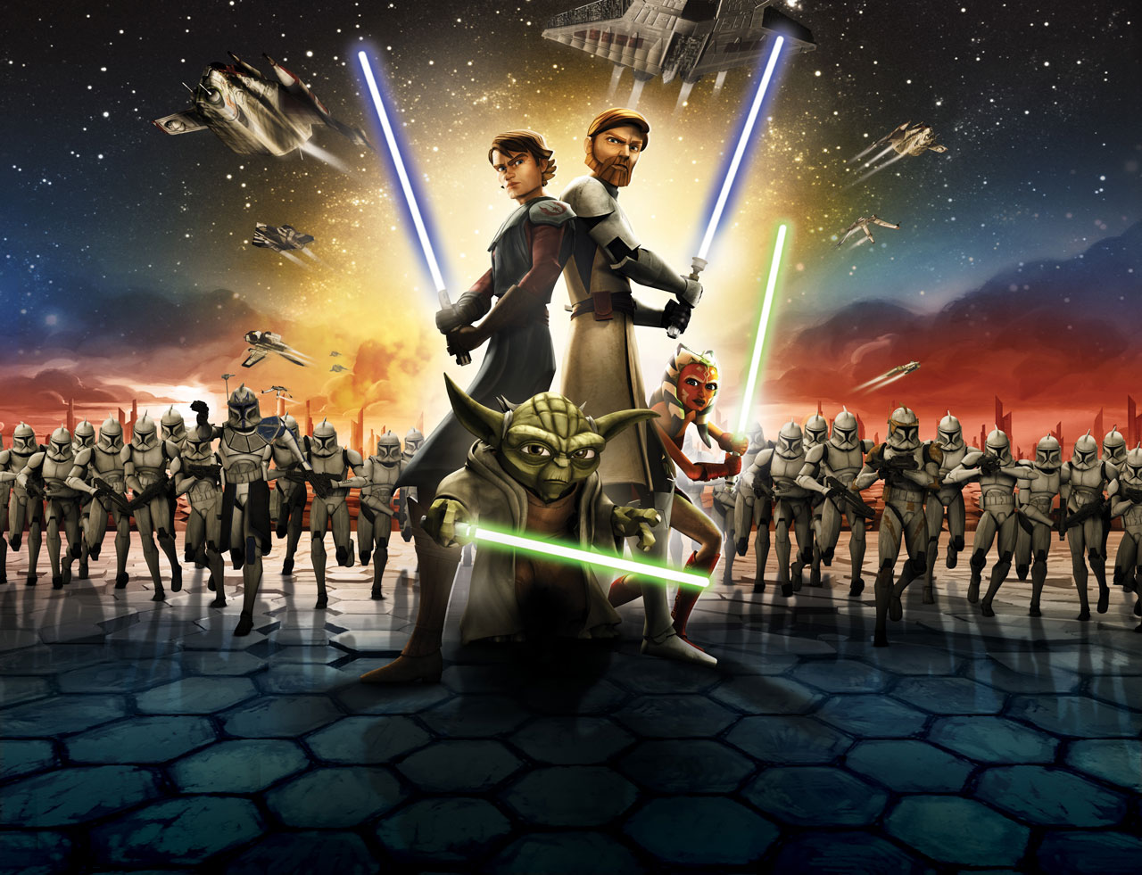 「スター・ウォーズ／クローン・ウォーズ」 TM & (c)Lucasfilm Ltd. All Rights Reserved