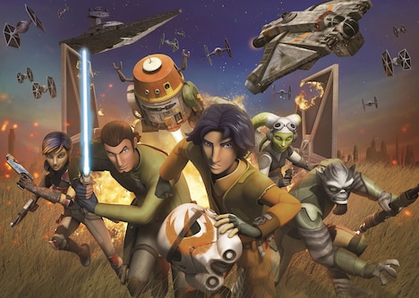 「スター・ウォーズ 反乱者たち」キーアート (c) & TM 2015 Lucasfilm Ltd.