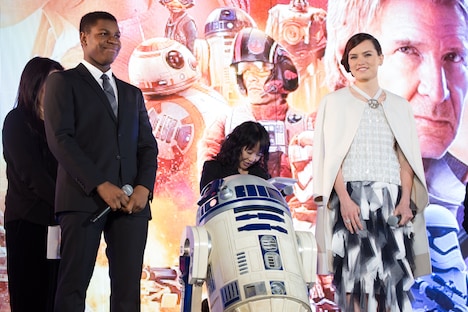 「スター・ウォーズ／フォースの覚醒」ジャパンプレミアの様子。