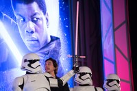 「スター・ウォーズ／フォースの覚醒」ジャパンプレミアの様子。