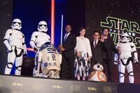 「スター・ウォーズ／フォースの覚醒」ジャパンプレミアの様子。