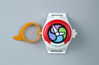 「妖怪ウォッチ」時計型おもちゃ、うつしだせ！ジバニャン＆ウィスパー。(c)LMYWP2015