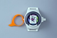 「妖怪ウォッチ」時計型おもちゃ、くるっとかいてん！ツチノコ＆ツチノコパンダよりツチノコパンダ。(c)LMYWP2015