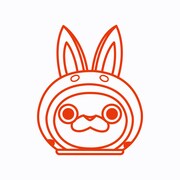 スタンプであらわる！USAピョン＆ピントコーンよりUSAピョン。(c)LMYWP2015