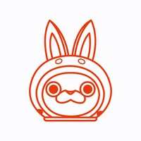 スタンプであらわる！USAピョン＆ピントコーンよりUSAピョン。(c)LMYWP2015