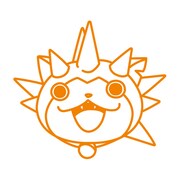 スタンプであらわる！トゲニャン＆ワルニャンよりトゲニャン。(c)LMYWP2015