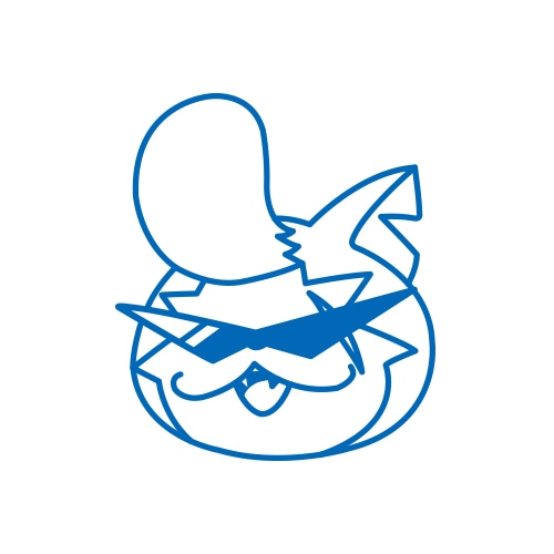 スタンプであらわる！トゲニャン＆ワルニャンよりワルニャン。(c)LMYWP2015