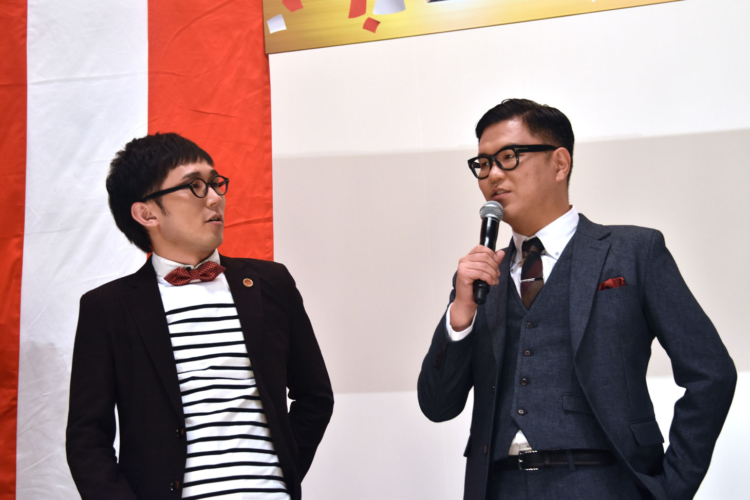 ラファエロ眼魔とミケランジェロ眼魔の声を務めたシソンヌ。