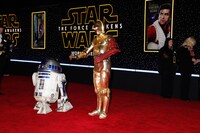 「スター・ウォーズ／フォースの覚醒」ワールドプレミアの様子。