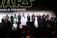 「スター・ウォーズ／フォースの覚醒」ワールドプレミアの様子。