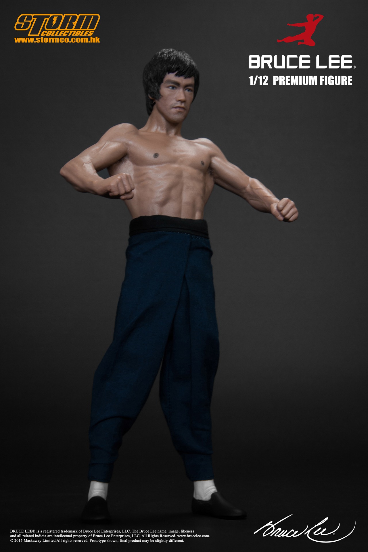 ブルース・リー 1/12 スケール プレミアム フィギュア