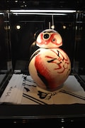 尾上松也の「BB-8アート」。