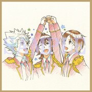 公開2週目の入場者特典「描き下ろしOver The Rainbow色紙風ミニカード」