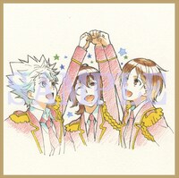 「描き下ろしOver The Rainbow色紙風ミニカード」