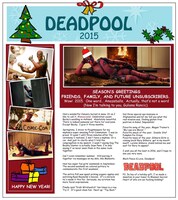 「#12DaysOfDeadpool」の第7弾として公開された「DEADPOOL'S YEAR IN REVIEW」。(c)2016 MARVEL & Subs. (c)2016 Twentieth Century Fox