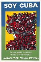 「怒りのキューバ」（1964年 / キューバ＝ソ連 / 監督：ミハイル・カラトーゾフ） ポスター：レネ・ポルトカレーロ（1964年）