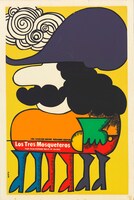 「三銃士」（1973年 / アメリカ＝イギリス / 監督：リチャード・レスター） ポスター：エドゥアルド・ムニョス・バッチ（1976年）