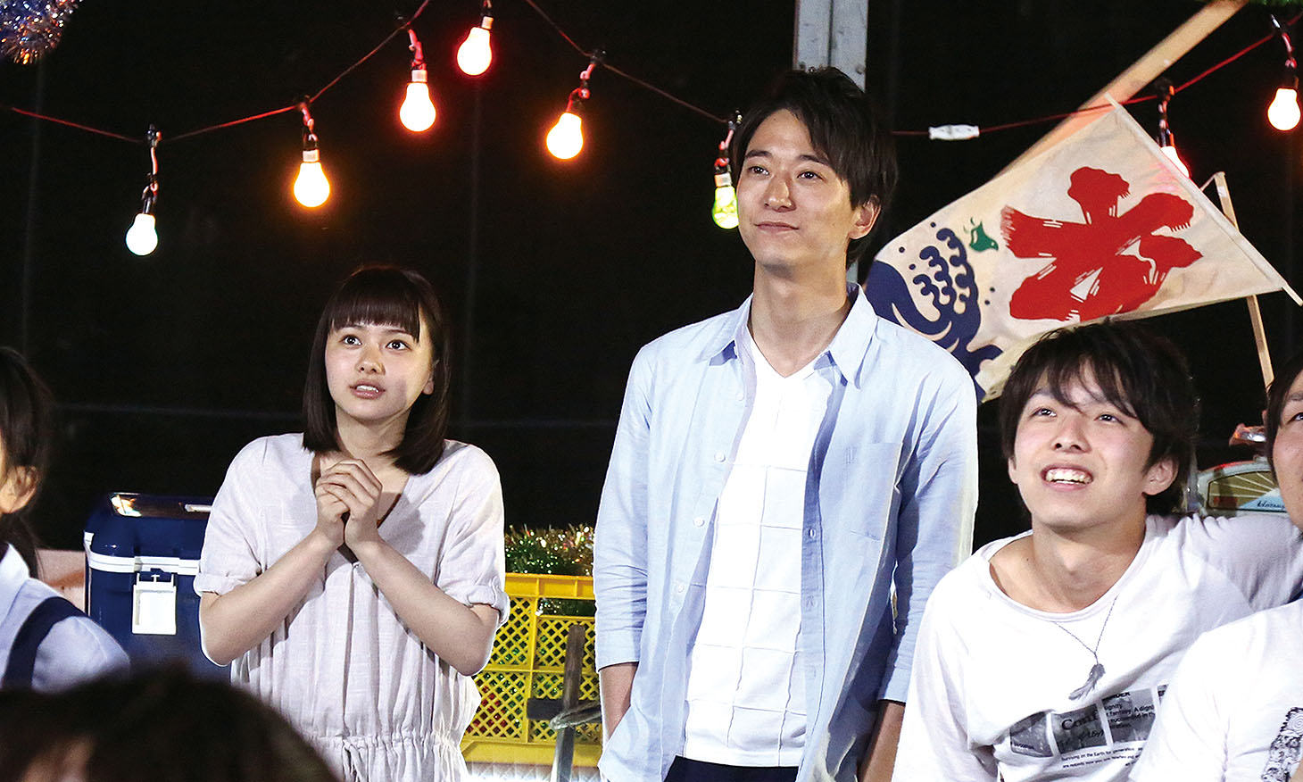 映画「桜ノ雨」のワンシーン。