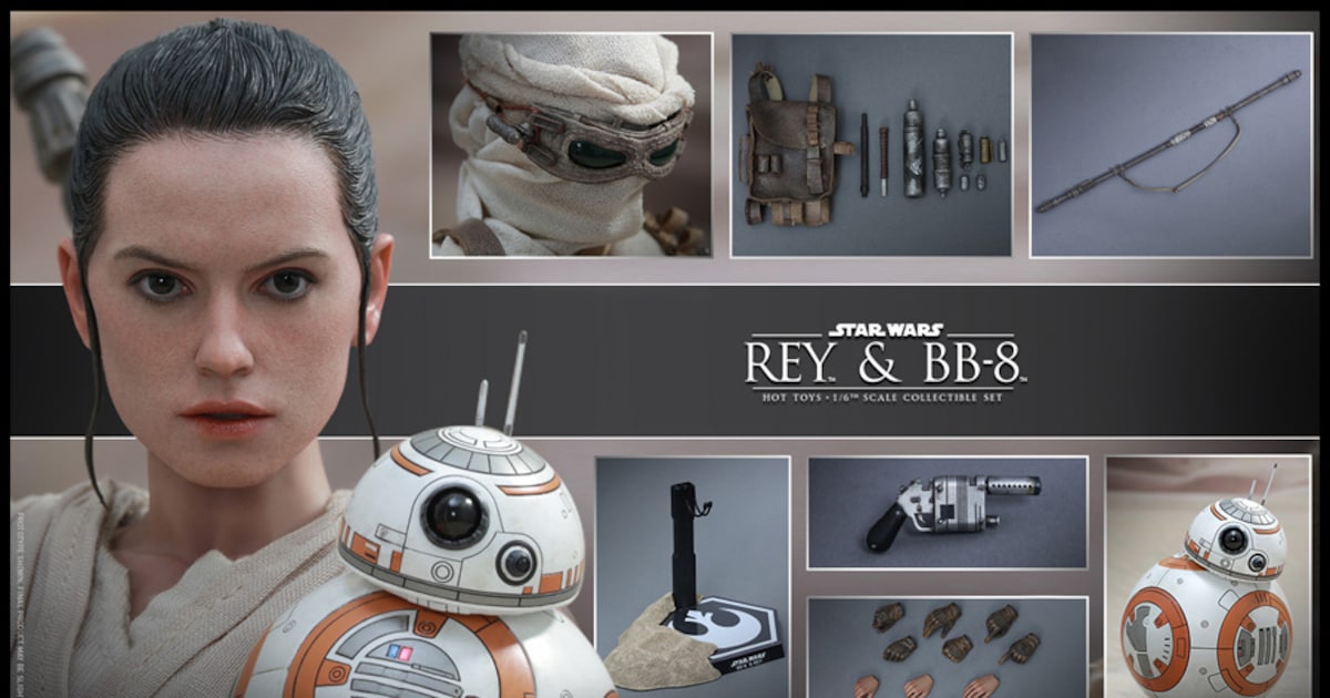 スター・ウォーズ」レイ＆フィンの1/6スケールフィギュアが発売 - 映画 