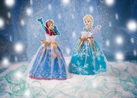 「アナとエルサのフローズンファンタジー」限定ミニタオル（各800円）