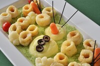 「アナとエルサのフローズンファンタジー」限定スペシャルブッフェのメニューの一部。