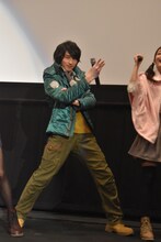 名乗りを見せる横浜流星。