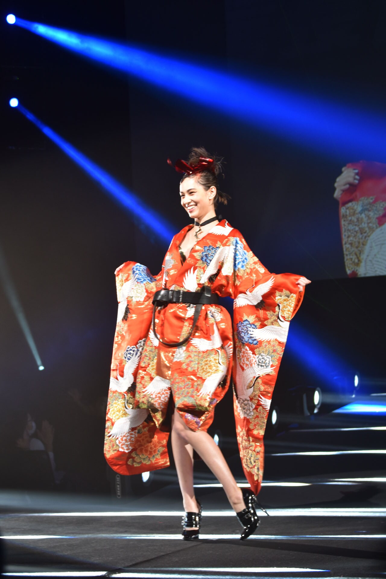希少】Jean Paul GAULTIER パワーネット ブラウス 水原希子（今