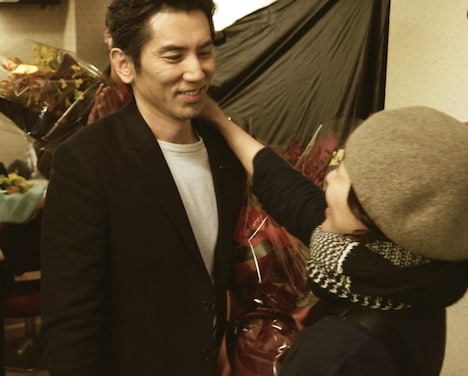 「永い言い訳」クランクアップ時の様子。