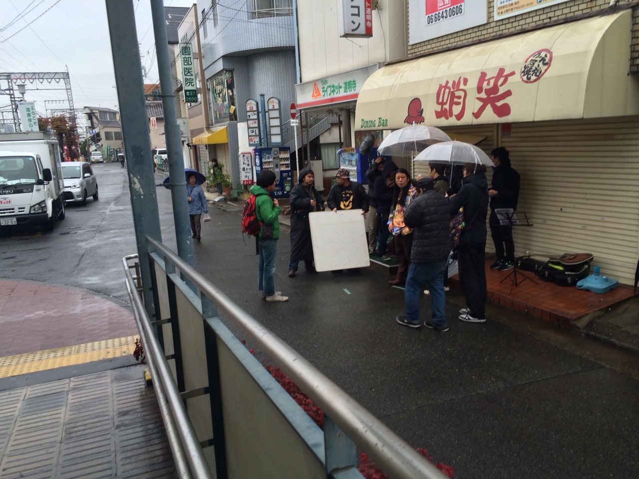 「食べられる男（仮題）」撮影風景
