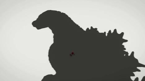 「ルドルフとイッパイアッテナ」×ゴジラ×TOHOシネマズムービングロゴ映像 (c)2016「ルドルフとイッパイアッテナ」製作委員会