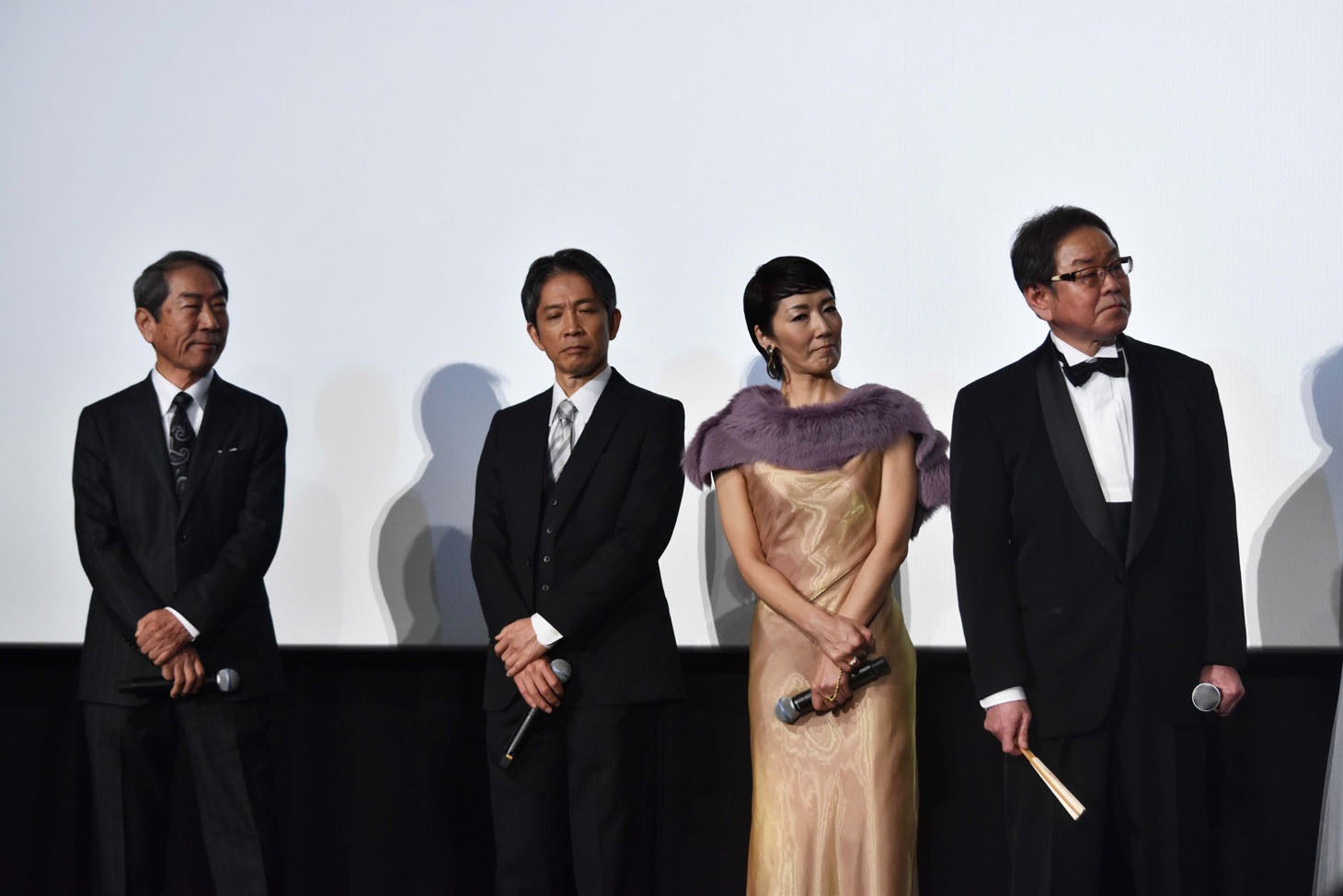 「さらば あぶない刑事」完成披露舞台挨拶の様子。