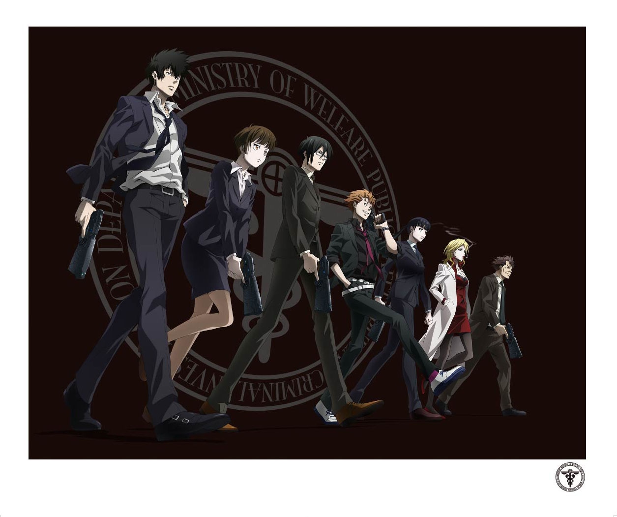 PSYCHO-PASS サイコパス 原画展 版画 PSYCHO-PASS版画(7万5600円) - 「サイコパス原画展」狡噛