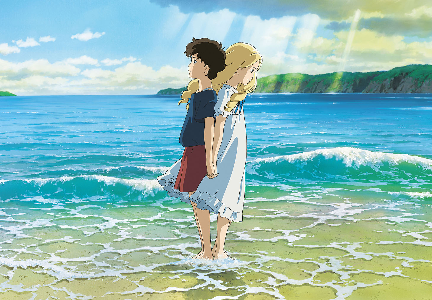 「思い出のマーニー」ポスタービジュアル (C)2014 GNDHDDTK