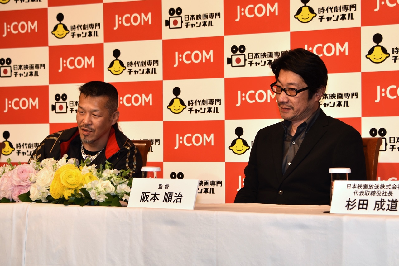 「ジョーのあした－辰吉丈一郎との20年－」記者発表会の様子。