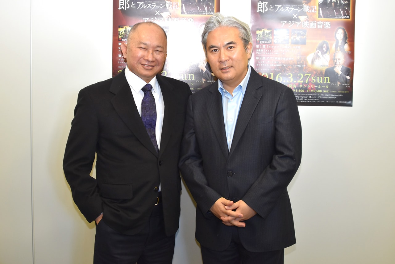 ジョン・ウー「この人の音楽が好きだ！」、新作の音楽手がける岩代太郎と対談
