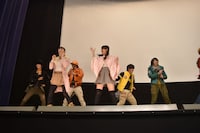 エンディングダンス披露の様子。