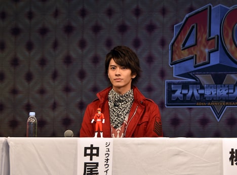 ジョウオウイーグル・風切大和役の中尾暢樹。