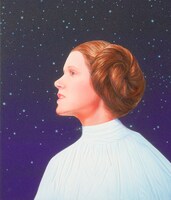 日本画「レイア・オーガナ」坂本藍子（70万2千円）