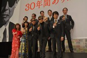 「さらば あぶない刑事」初日舞台挨拶の様子。
