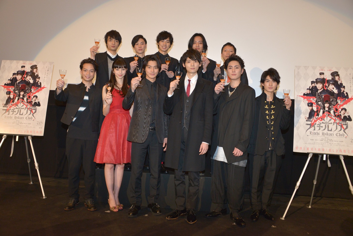 「ライチ☆光クラブ」のプレミア上映イベントの様子。