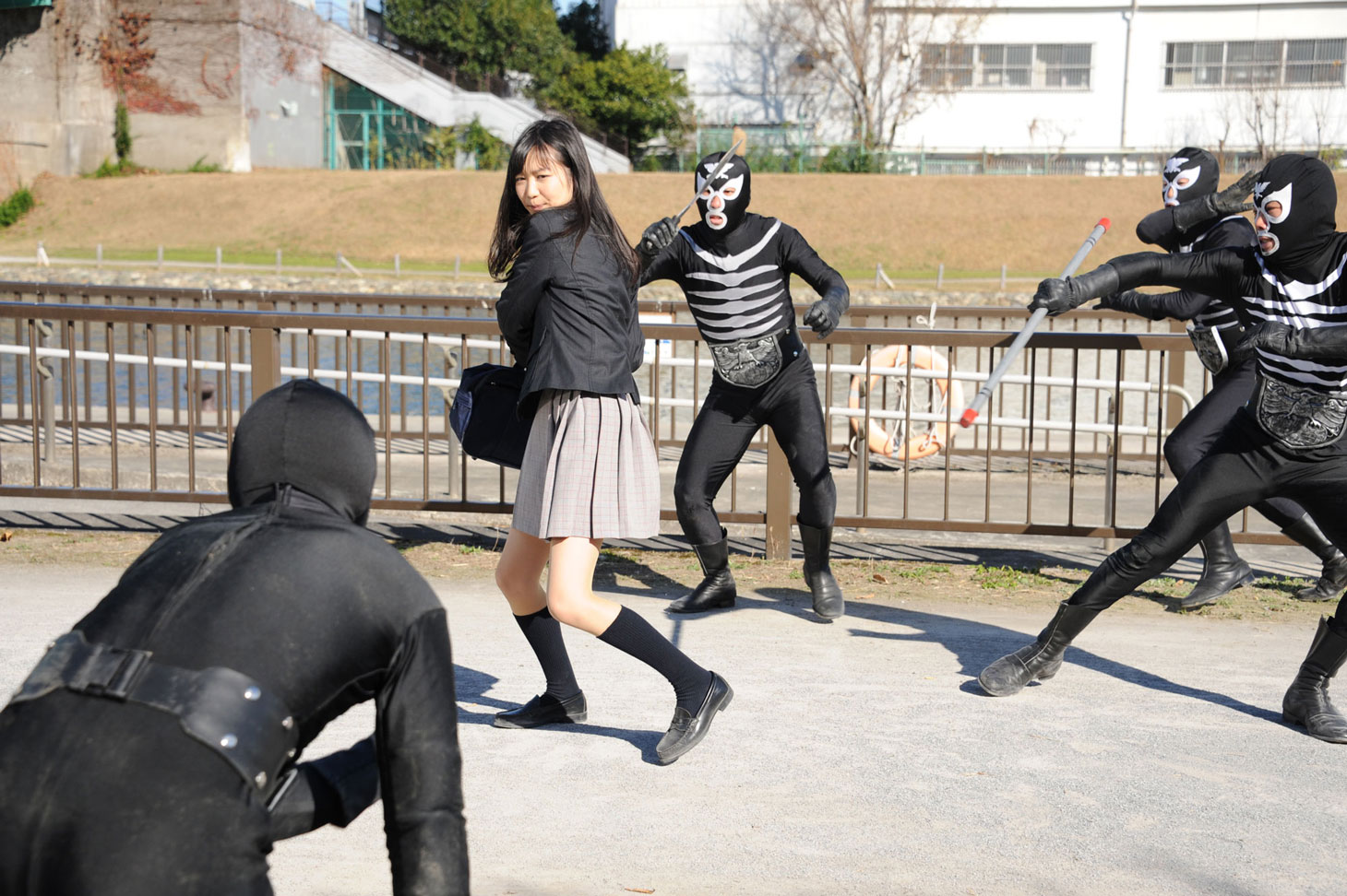 「仮面ライダー1号」より、岡本夏美演じる立花麻由。(c)「仮面ライダー1号」製作委員会　(c)石森プロ・テレビ朝日・ADK・東映
