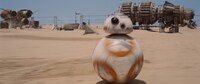 「スター・ウォーズ／フォーズの覚醒」に登場するBB-8。
