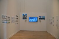 「台風のノルダ」展示風景