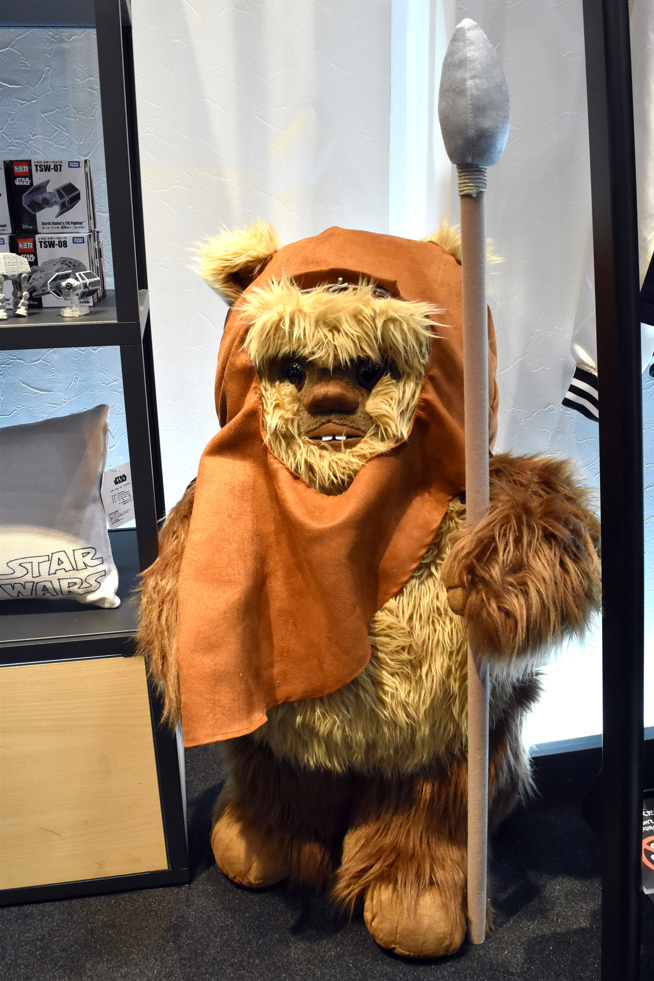 「スター・ウォーズ」ブースの一部。