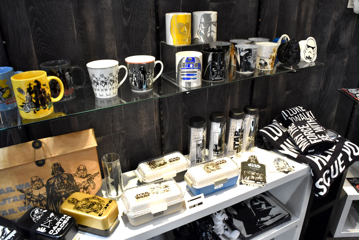 「スター・ウォーズ」ブースの一部。