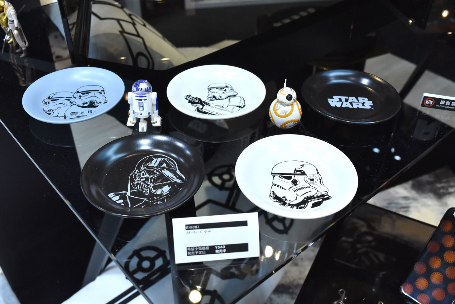 「スター・ウォーズ」ブースの一部。