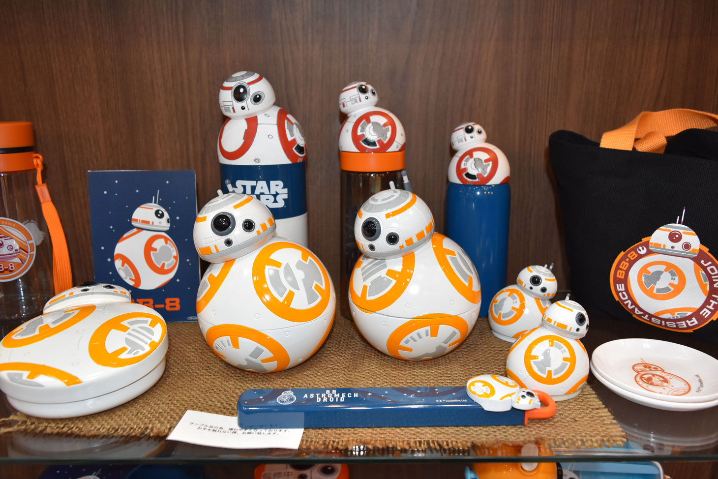 BB-8のランチセット（開発中 / スケーター）。