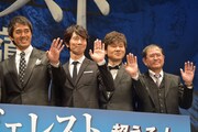 左から阿部寛、佐々木蔵之介、甲本雅裕、平山秀幸。