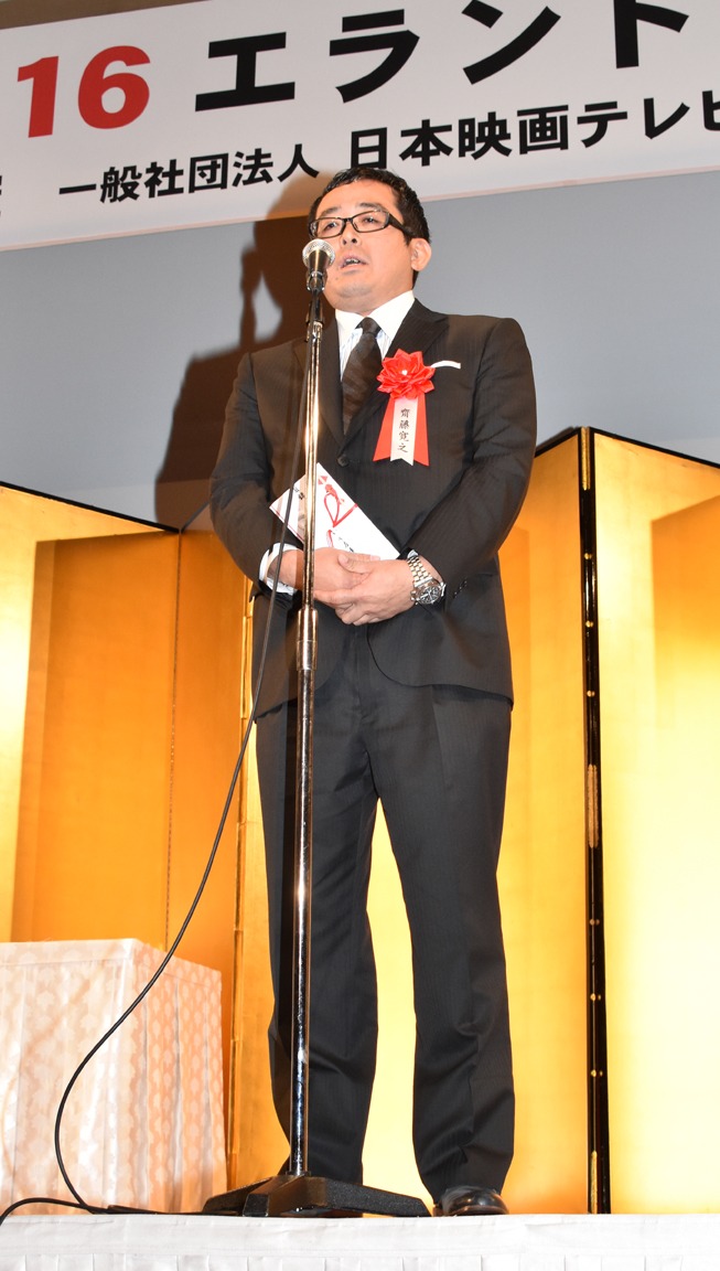 「釣りバカ日誌～新入社員 浜崎伝助～」プロデューサーの齋藤寛之。
